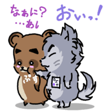 WOLF BOY KA-KUN -KIYO-DANUKI 2- sticker #437125