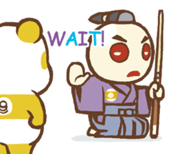 Cue Ball Samurai sticker #437174