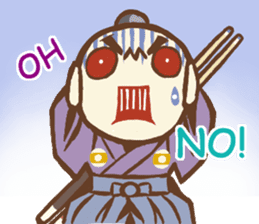 Cue Ball Samurai sticker #437177