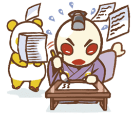 Cue Ball Samurai sticker #437187