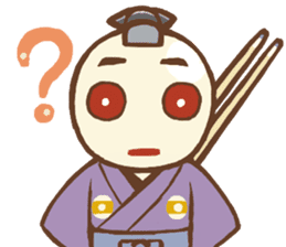 Cue Ball Samurai sticker #437189