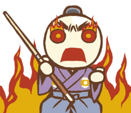 Cue Ball Samurai sticker #437190