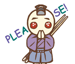 Cue Ball Samurai sticker #437201