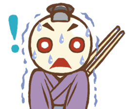 Cue Ball Samurai sticker #437206