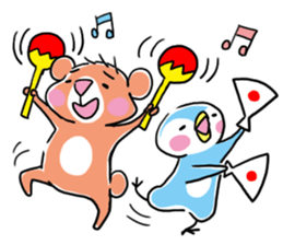 Bear And Penguin sticker #437653