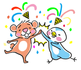 Bear And Penguin sticker #437670