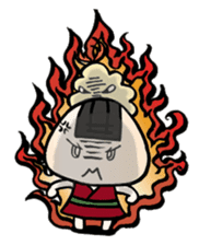 Prawn Tempura Omusubi Girl sticker #437863