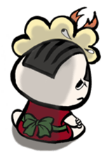 Prawn Tempura Omusubi Girl sticker #437868