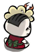Prawn Tempura Omusubi Girl sticker #437868
