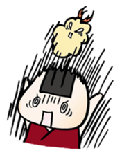 Prawn Tempura Omusubi Girl sticker #437873