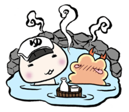 Prawn Tempura Omusubi Girl sticker #437874