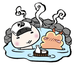 Prawn Tempura Omusubi Girl sticker #437874