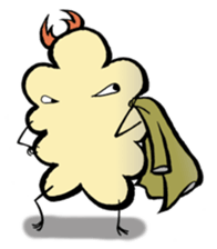 Prawn Tempura Omusubi Girl sticker #437877