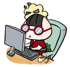 Prawn Tempura Omusubi Girl sticker #437882