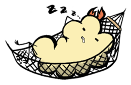 Prawn Tempura Omusubi Girl sticker #437885