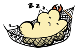 Prawn Tempura Omusubi Girl sticker #437885