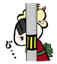 Prawn Tempura Omusubi Girl sticker #437887