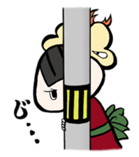 Prawn Tempura Omusubi Girl sticker #437887