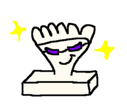 The rice cake which swelled out sticker #438254