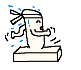 The rice cake which swelled out sticker #438255