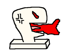 The rice cake which swelled out sticker #438269