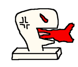 The rice cake which swelled out sticker #438269