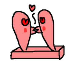 The rice cake which swelled out sticker #438280