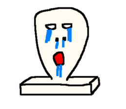 The rice cake which swelled out sticker #438284