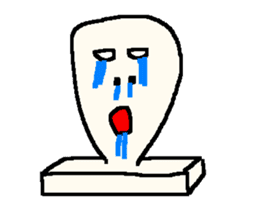 The rice cake which swelled out sticker #438284