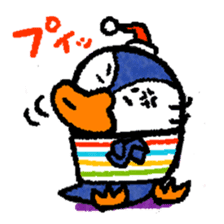 osaka penguin pe-yan  anger and apology sticker #438580