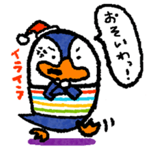 osaka penguin pe-yan  anger and apology sticker #438586