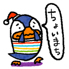 osaka penguin pe-yan  anger and apology sticker #438599