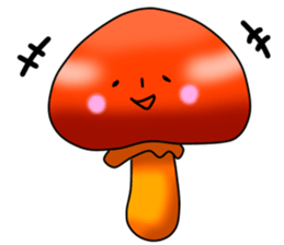 The world of a mushroom sticker #438729