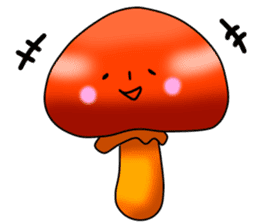The world of a mushroom sticker #438729