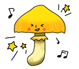 The world of a mushroom sticker #438730
