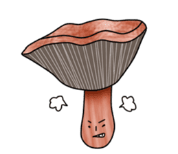The world of a mushroom sticker #438734