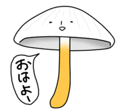 The world of a mushroom sticker #438736