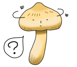 The world of a mushroom sticker #438743