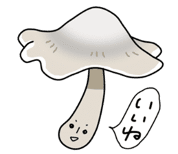 The world of a mushroom sticker #438744