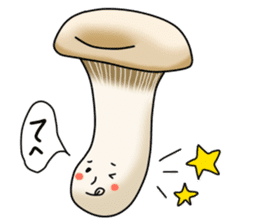 The world of a mushroom sticker #438752