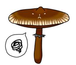 The world of a mushroom sticker #438755