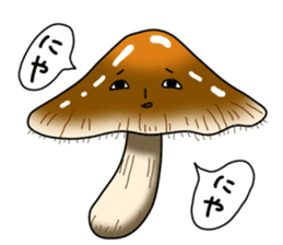 The world of a mushroom sticker #438758