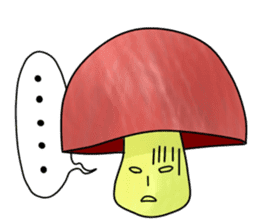 The world of a mushroom sticker #438765