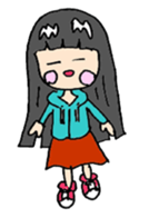 Japanese Girl Gamer sticker #438835