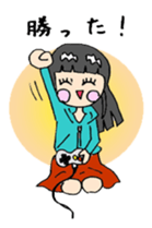 Japanese Girl Gamer sticker #438838