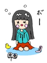 Japanese Girl Gamer sticker #438839