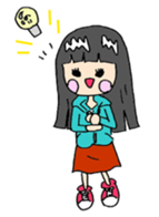 Japanese Girl Gamer sticker #438840
