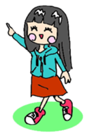 Japanese Girl Gamer sticker #438841