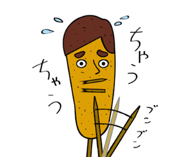 Incarnation of pork cutlet sticker #438906