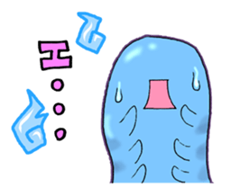 sea cucumber boys & sea cucumber girls sticker #439192